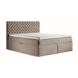Luxury Chesterfield Continental Bed with Memory - nan, Riviera 97 16 | Premium Style Bedroom