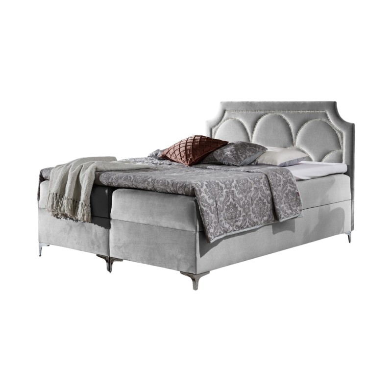 Cama continental Mire con contenedor para ropa de cama tela Monolith 09