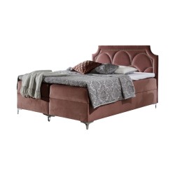 Cama continental Mire con contenedor para ropa de cama tela Monolith 09