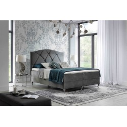 Cama continental Rando con contenedor: ¡estilo y confort en uno!