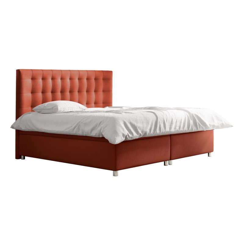 Cama continental Lotos con contenedor: lujo y funcionalidad en uno.