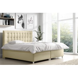 Continental bed Lotos with storage - luxury and functionality in one