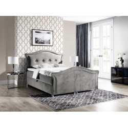 Cama continental Eden con contenedor para ropa de cama nan, Riviera 91 | Cama elegante y cómoda para el dormitorio