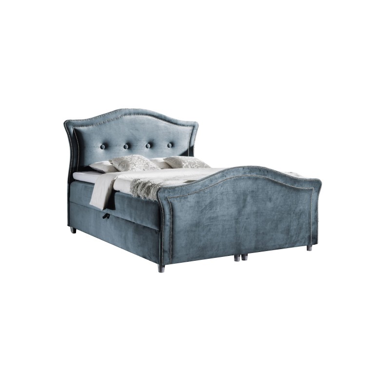 Kontinentales Bett Eden mit Bettkasten nan, Riviera 91 | Elegantes und komfortables Bett für das Schlafzimmer