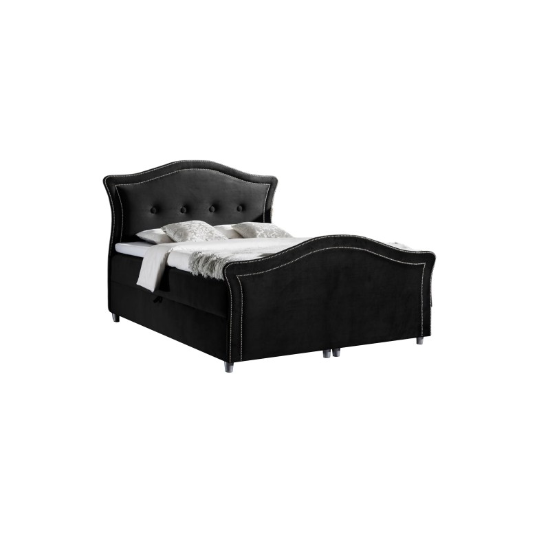 Continental bed Eden with a storage container for bedding, Riviera 91 | Elegant and comfortable bed for the bedroom