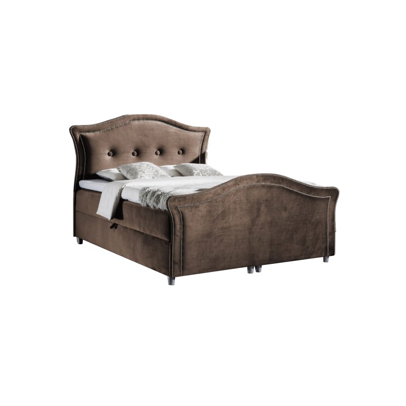 Continental bed Eden with a storage container for bedding, Riviera 91 | Elegant and comfortable bed for the bedroom