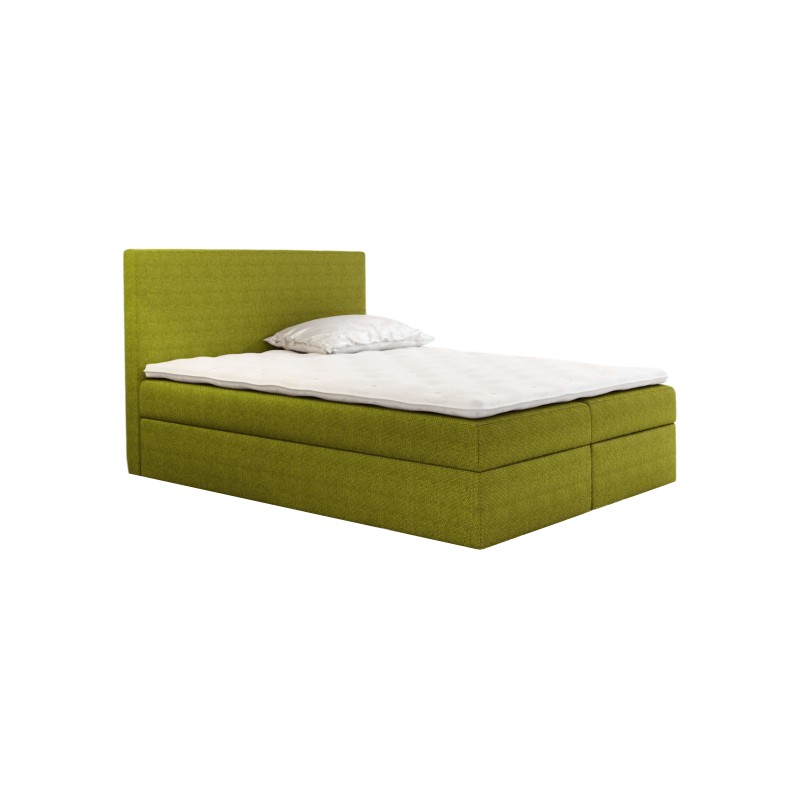 Cama Continental Rubin con Contenedor de Ropa de Cama en Tela nan, Olimp 18 | Comodidad y Practicidad en tu Dormitorio