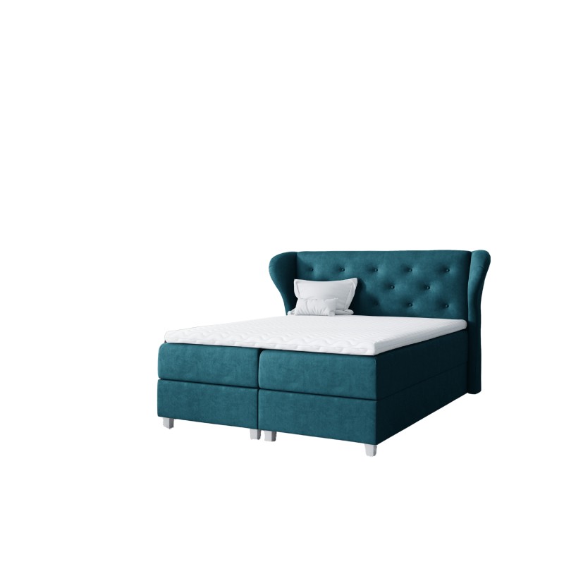 Cama continental Korona con contenedores para ropa de cama | Comodidad y elegancia excepcionales en tu dormitorio