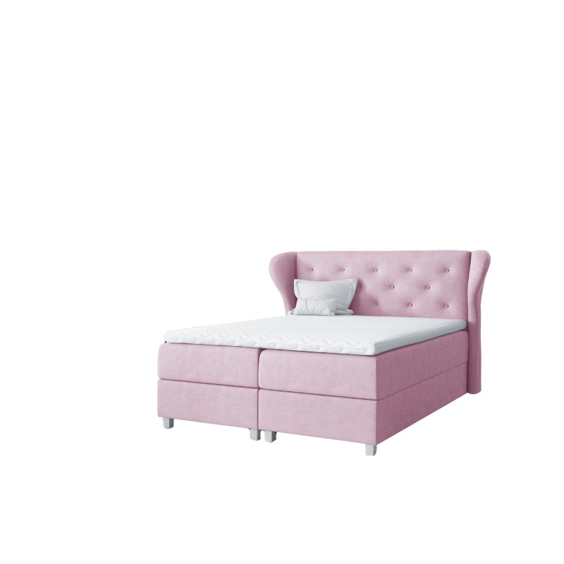 Kontinentales Bett Korona mit Bettkasten | Außergewöhnlicher Komfort und Eleganz in Ihrem Schlafzimmer