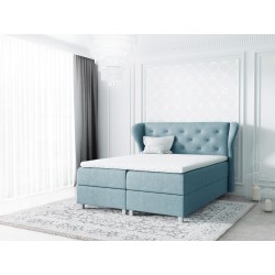 Kontinentales Bett Korona mit Bettkasten | Außergewöhnlicher Komfort und Eleganz in Ihrem Schlafzimmer