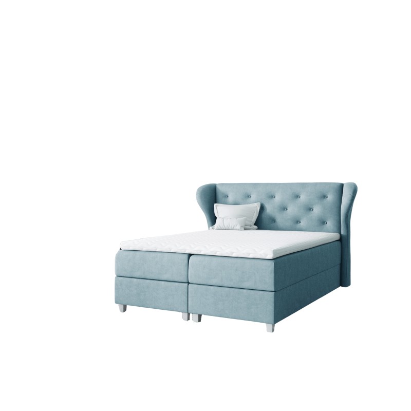 Cama continental Korona con contenedores para ropa de cama | Comodidad y elegancia excepcionales en tu dormitorio