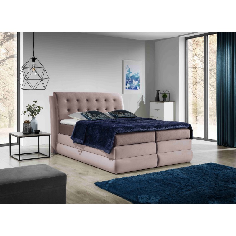 Cama Continental Elegante Royal con Compartimentos para Ropa de Cama | nan, Solar 63 + 61
