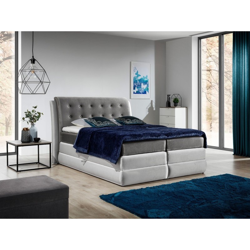 Cama Continental Elegante Royal con Compartimentos para Ropa de Cama | nan, Solar 63 + 61