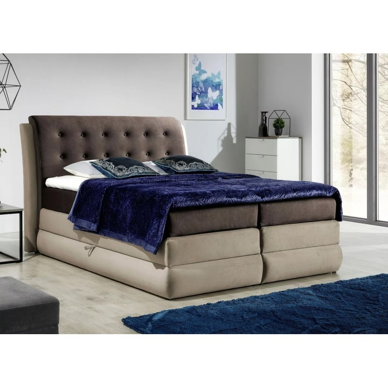 Elegant Royal Continental Bed with Bedding Storage | nan, Solar 63 + 61