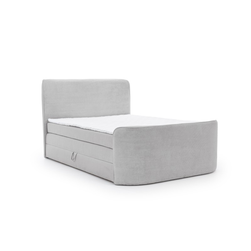 Luxury Bedroom Comfort | Continental Bed Forma with Storage Ottomans in Fabric