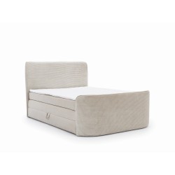 Luxury Bedroom Comfort | Continental Bed Forma with Storage Ottomans in Fabric