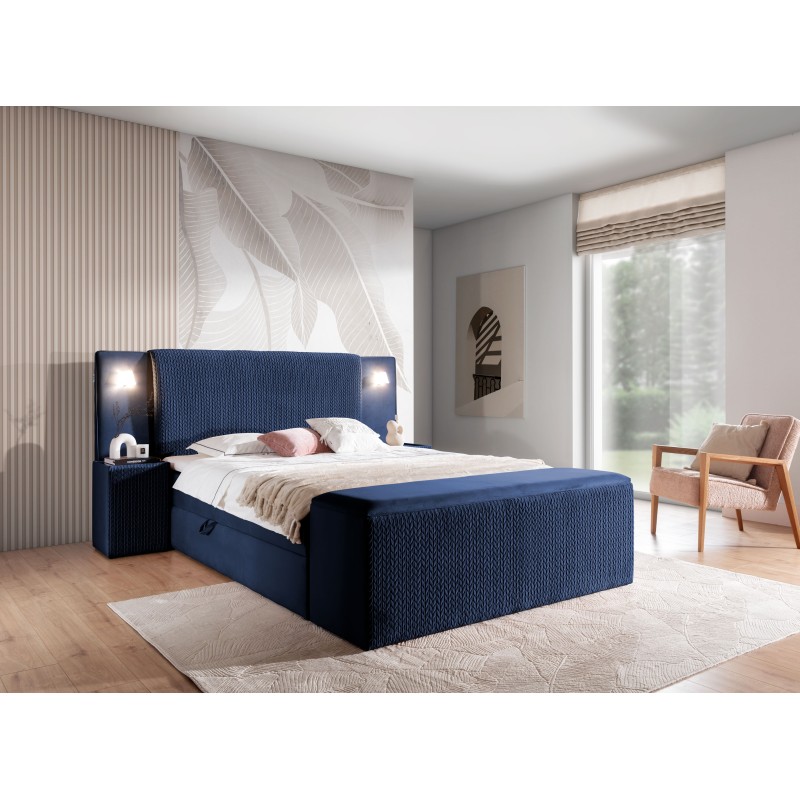 Luxury Noxar Continental Bed with Sensory Lighting