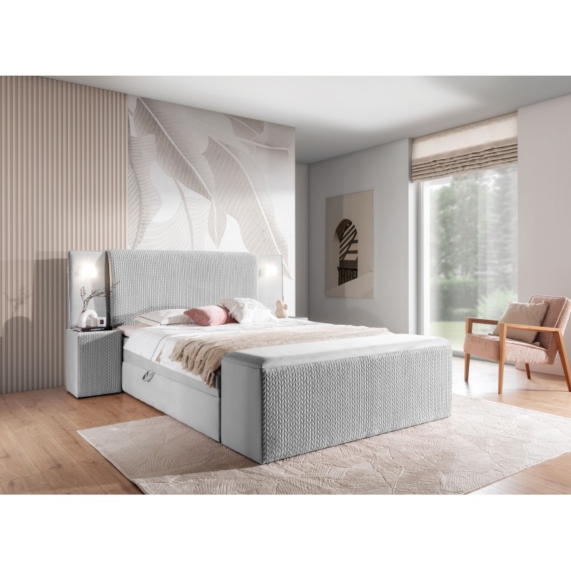 Luxury Noxar Continental Bed with Sensory Lighting