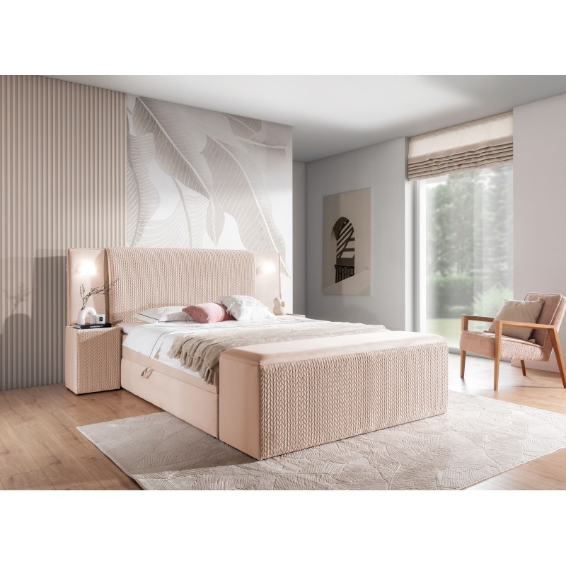 Luxury Noxar Continental Bed with Sensory Lighting