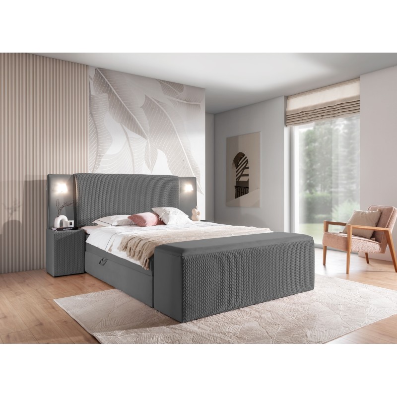 Luxury Noxar Continental Bed with Sensory Lighting