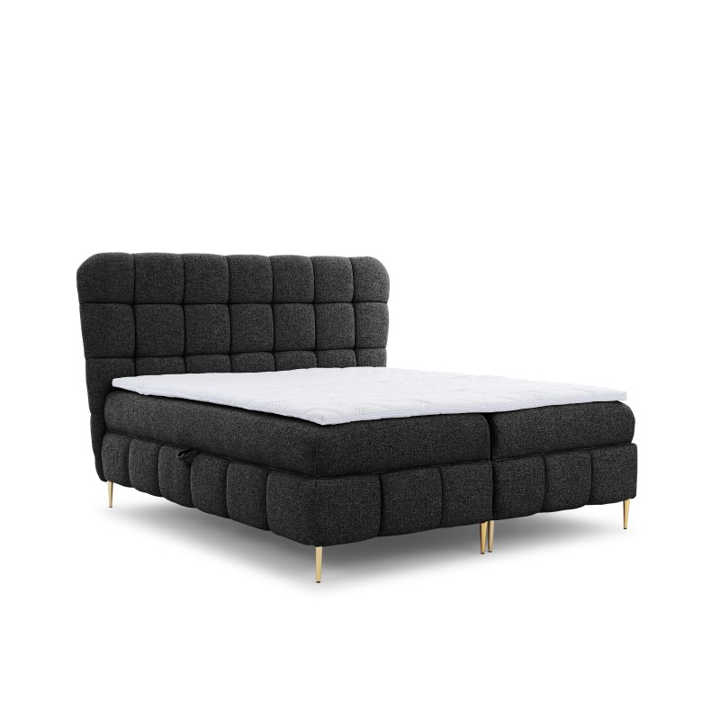 Prismo continental bed with decorative tufting – elegance and sleeping comfort