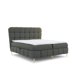Prismo continental bed with decorative tufting – elegance and sleeping comfort
