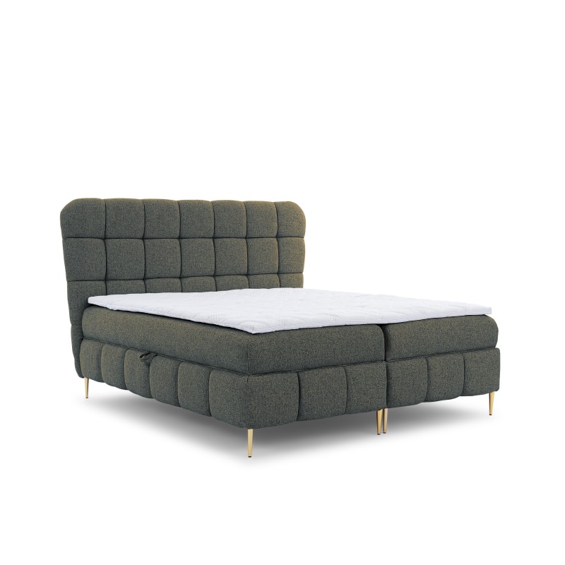 Prismo continental bed with decorative tufting – elegance and sleeping comfort