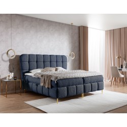 Prismo continental bed with decorative tufting – elegance and sleeping comfort