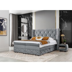 Cama continental Lavanoz Lux: confort y lujo en uno solo.