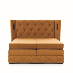 Cama continental Lavanoz Lux: confort y lujo en uno solo.