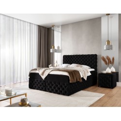 Kontinentales Bett Dormo mit Knopfsteppung - Komfort und Eleganz in Ihrem Schlafzimmer