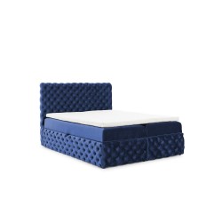 Cama continental Dormo acolchada con botones - comodidad y elegancia en tu dormitorio.