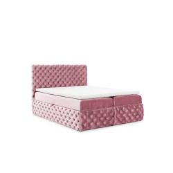 Dormo continental bed tufted with buttons - comfort and elegance in your bedroom