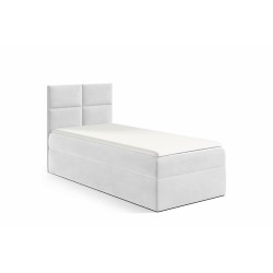 Cama juvenil Kivo III con contenedor para ropa de cama nan - ideal para un dormitorio pequeño