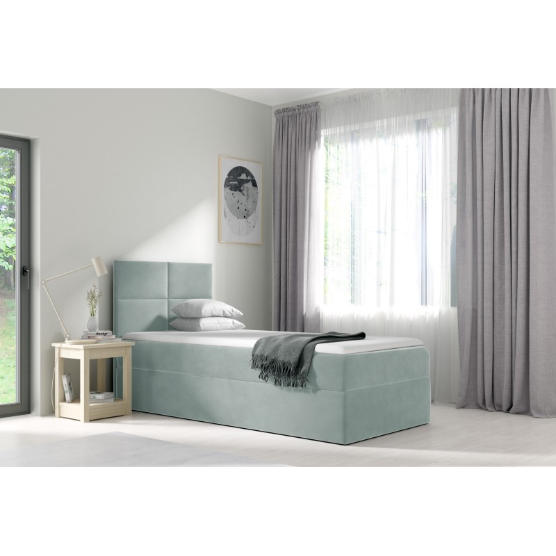 Jugendbett Kivo III mit Bettkasten nan - ideal für ein kleines Schlafzimmer