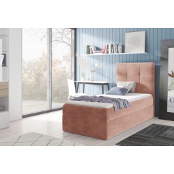 Cama juvenil Kivo II con contenedor para ropa de cama - nan