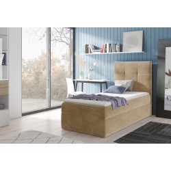 Kivo II youth bed with a bedding storage drawer - nan