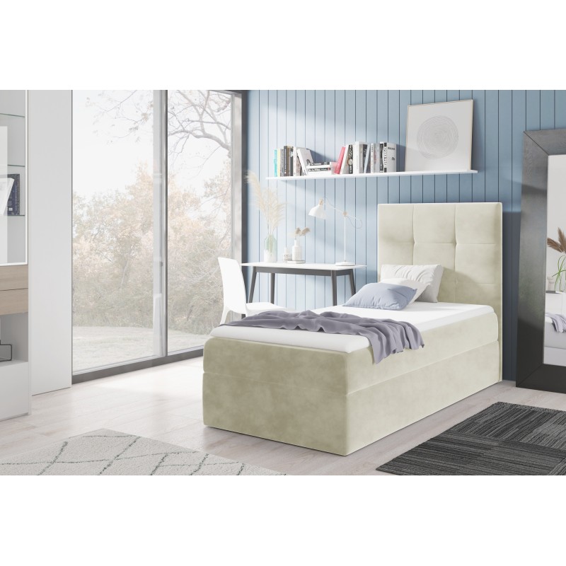 Cama juvenil Kivo II con contenedor para ropa de cama - nan