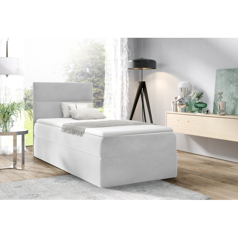 **Meta Title:** Kivo I Youth Bed with Bedding Storage - Fabric