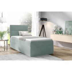 **Meta Title:** Kivo I Youth Bed with Bedding Storage - Fabric