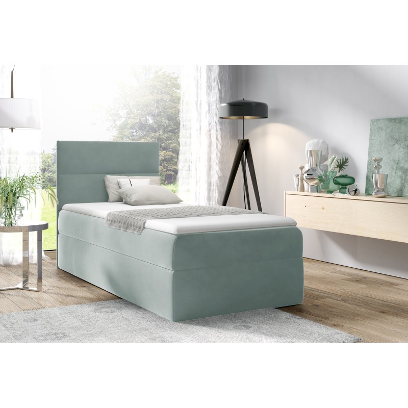 **Meta Title:** Kivo I Youth Bed with Bedding Storage - Fabric