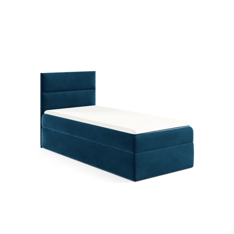 bЗаголовок Meta:/b Підліткове ліжко Kivo I з ящиком для постільної білизни - тканина нан