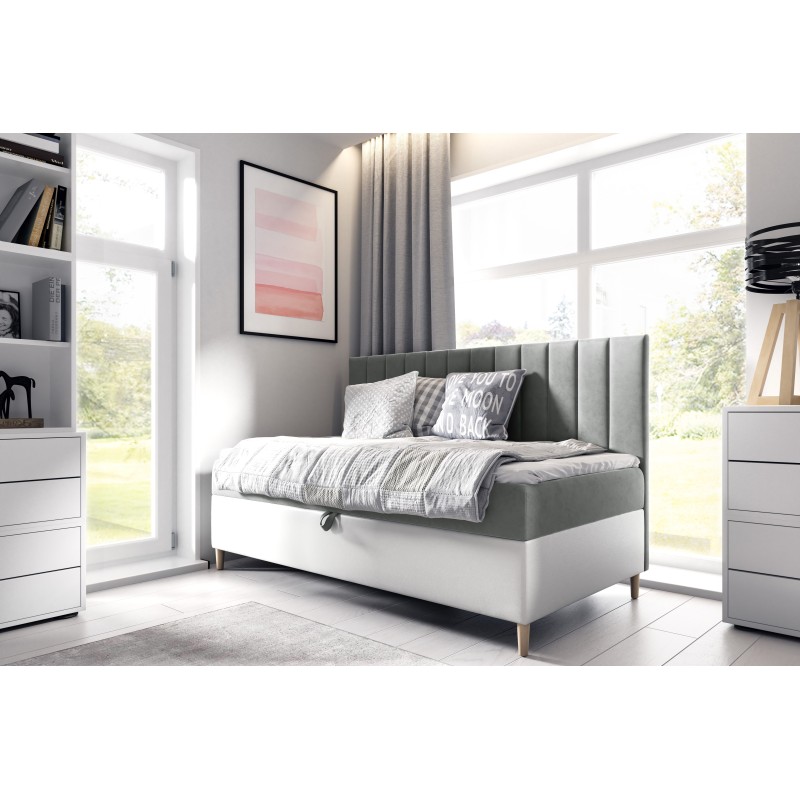 Título Meta Fuerte:/fuerte Cama juvenil Vitro II con cajón para ropa de cama en Fresh 1 | Sueño cómodo y almacenamiento