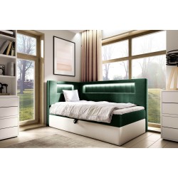 Niva III bed with LED lighting and bedding storage