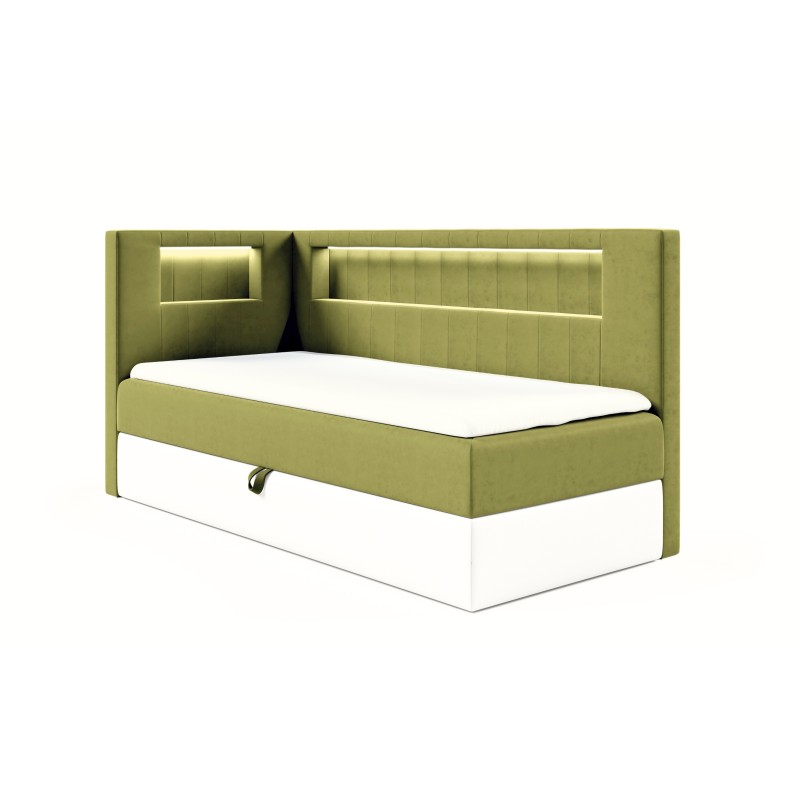 Bett Niva III mit LED-Beleuchtung und Bettkasten