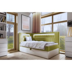 Niva III bed with LED lighting and bedding storage