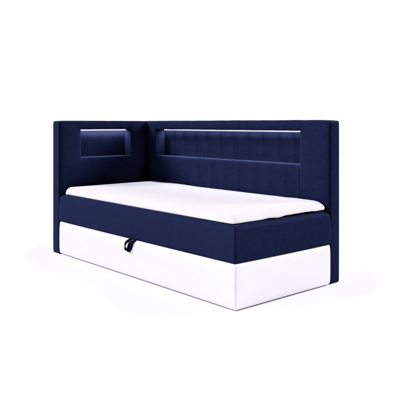 Bett Niva III mit LED-Beleuchtung und Bettkasten