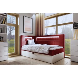 Niva III bed with LED lighting and bedding storage