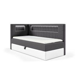 Niva III bed with LED lighting and bedding storage