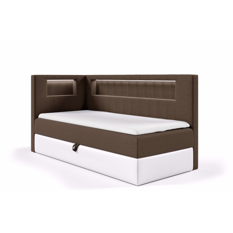 Niva III bed with LED lighting and bedding storage